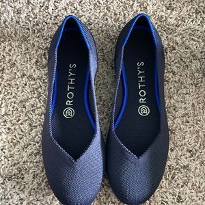 Rothy’s Women’s 7.5 Maritime Navy flat